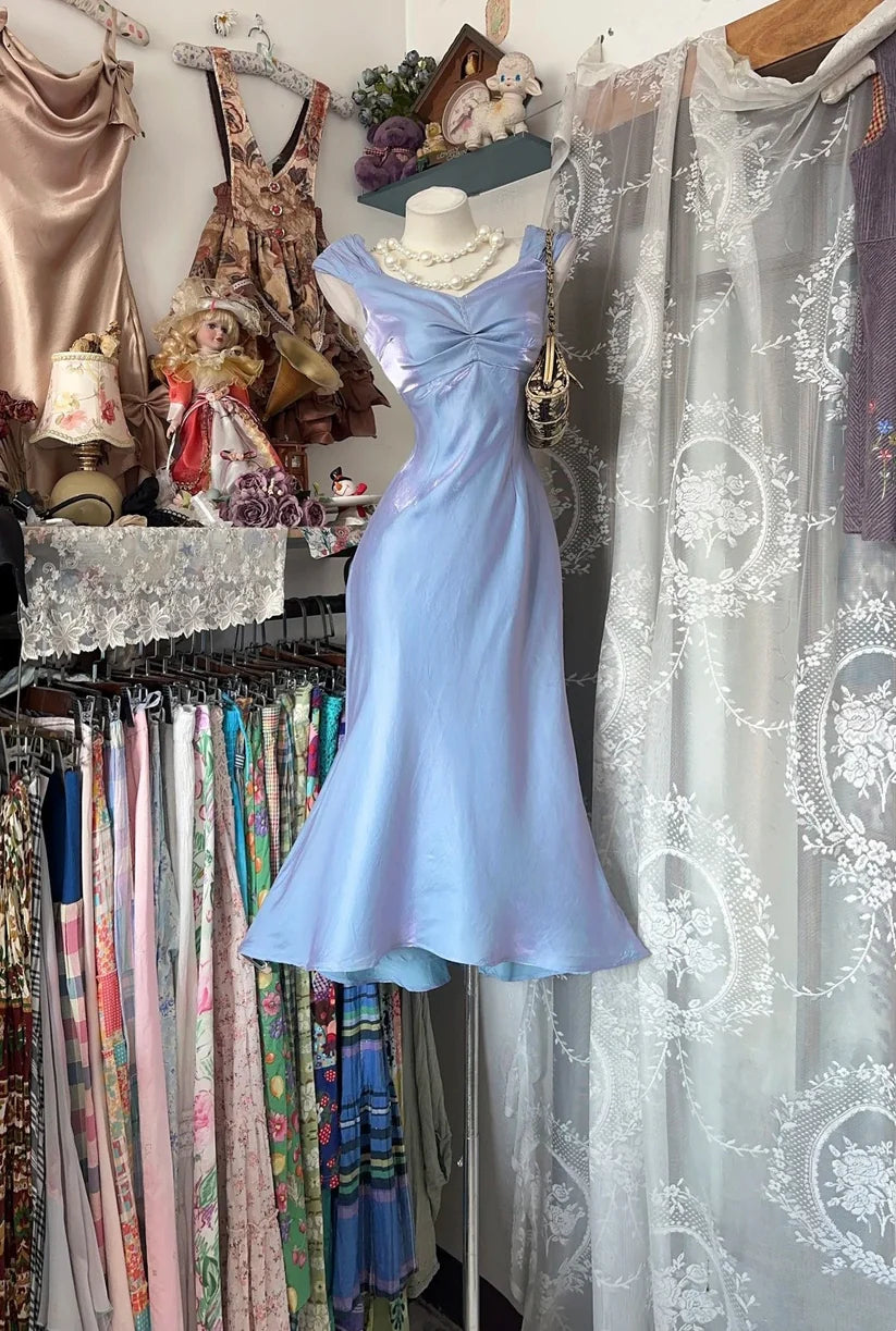 Aimishang Elegant Mermaid Sleeveless Formal Prom Dress Charming Wedding Guest Party Dress