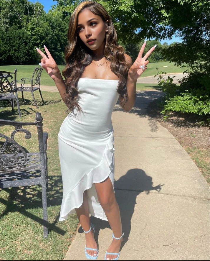 Aimishang Elegant Sheath Sleeveless Prom Dresses Lovely Evening Party Dress Simple Cocktail Dress