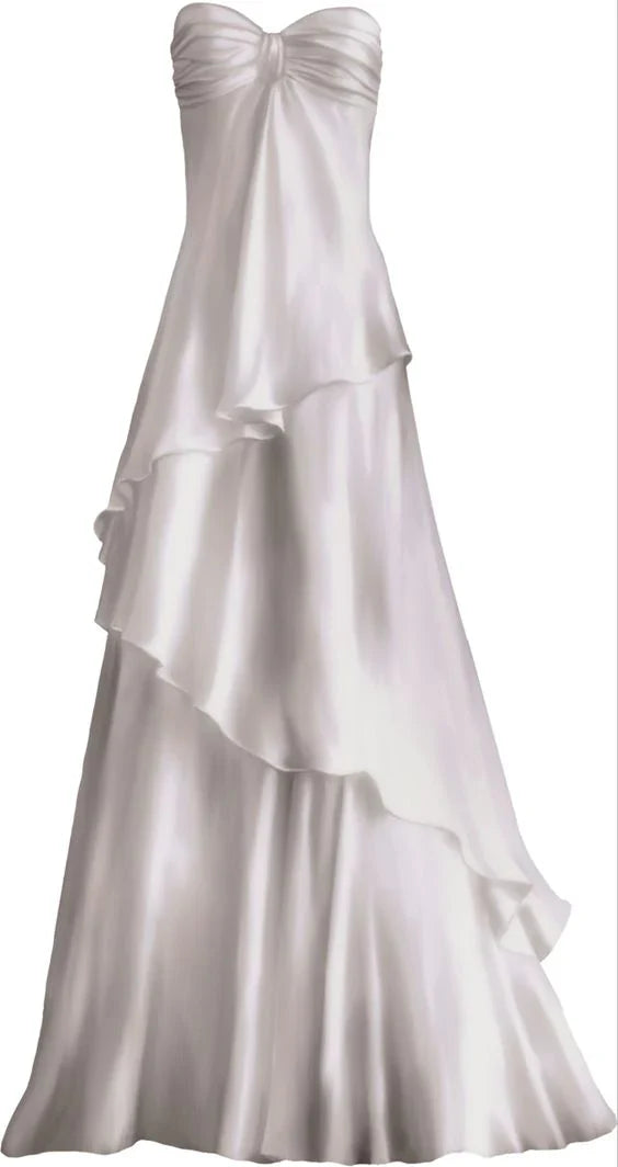 Aimishang Elegant Sweetheart Strapless Evening Gowns A Line Long Prom Dresses Lovely Graduation Party Dress