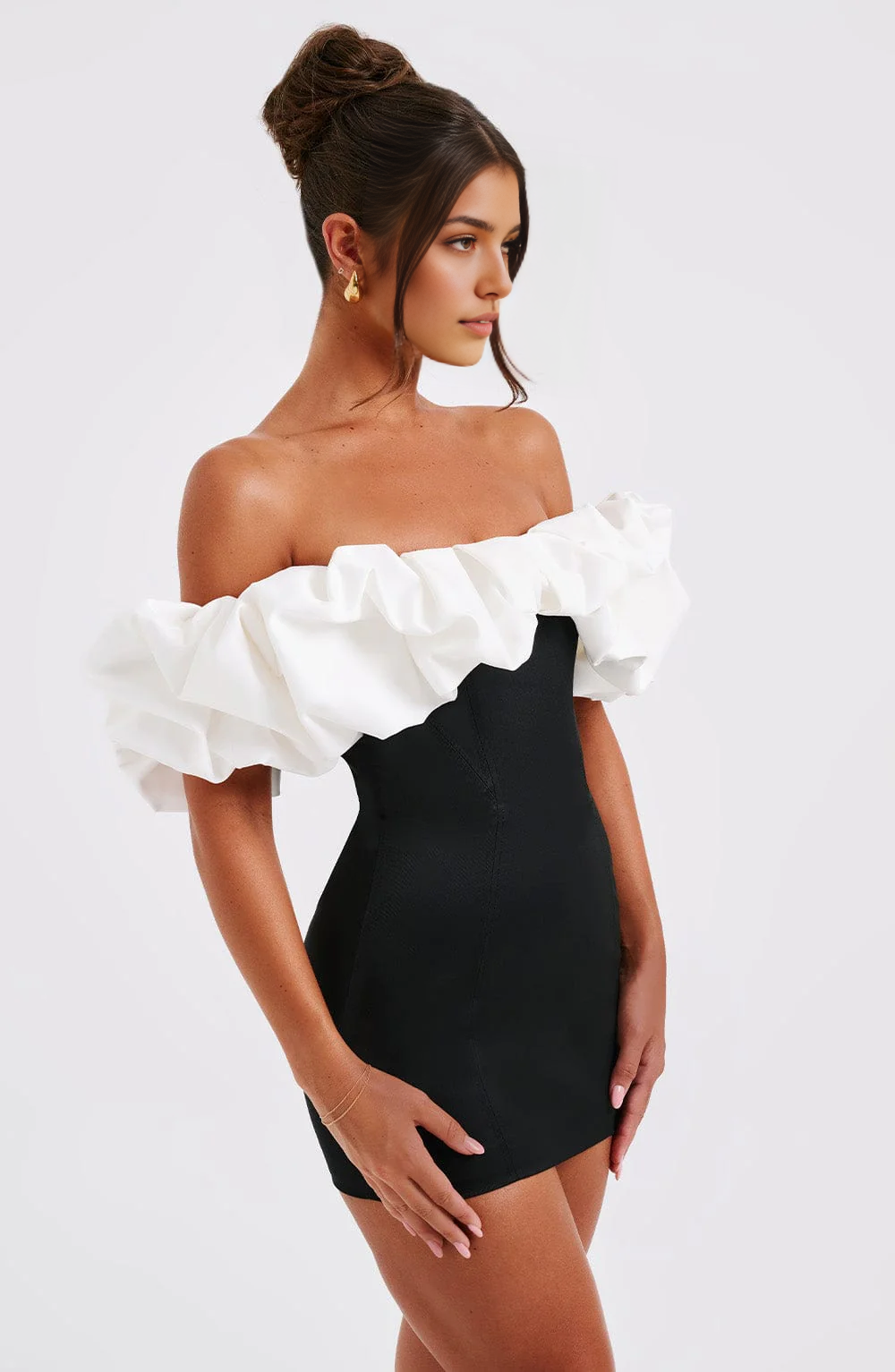 Aimishang Fashion Sheath Off Shoulder Homecoming Dress Short Graduation Dress Lovely Birthday Party Dress Mini Dress