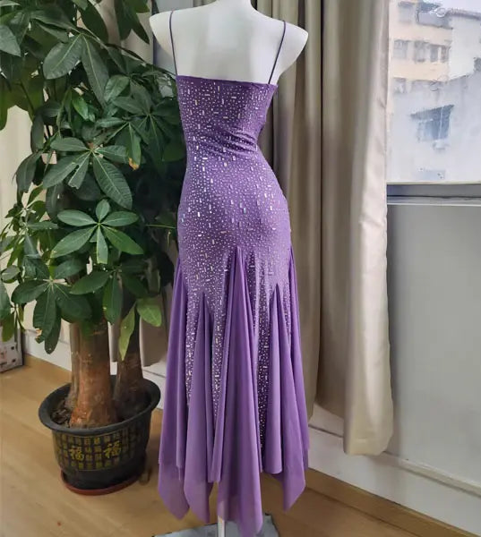 Aimishang Fashion Spaghetti Straps Sleeveless Party Evening Gown Modern Long Formal Prom Dress