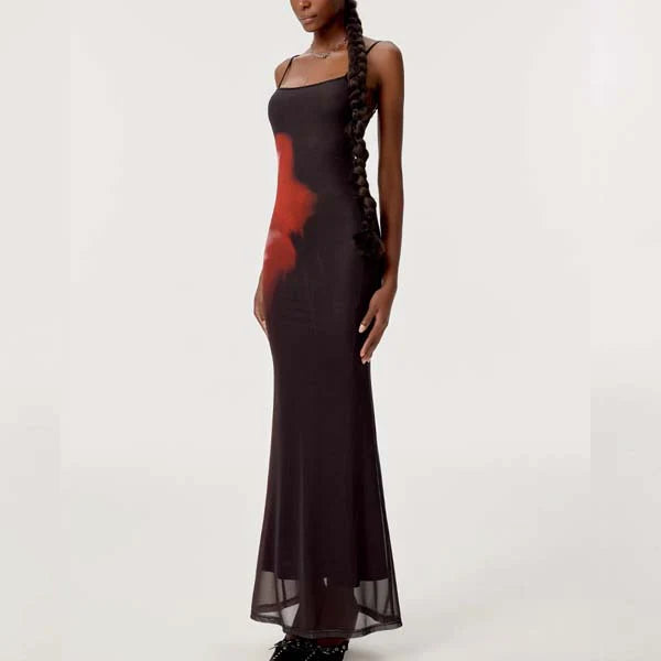 Aimishang Charming Spaghetti Straps Maxi Dress Long Prom Dress Elegant Evening Party Dress Women's Dresses