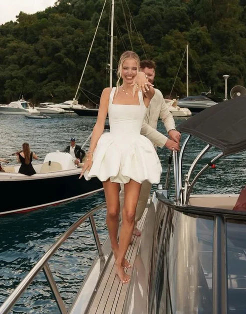 Aimishang Dress Wholesale Cute A Line Short Party Dress Simple Homecoming Dress