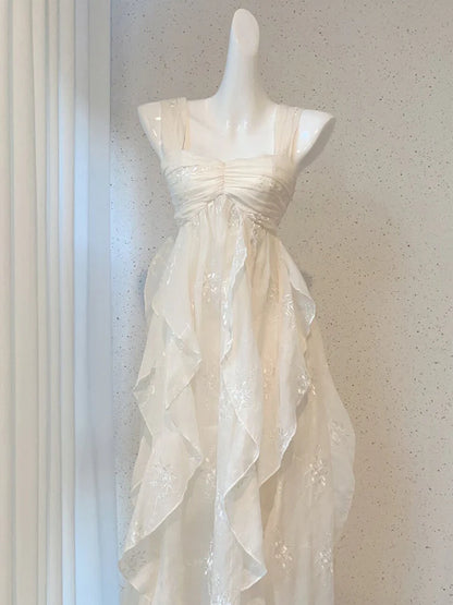 Aimishang Sweetheart Sleeveless Prom Dress Charming Evening Party Dress Chic Vacation Beach Dress