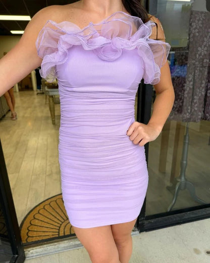 Aimishang Sweetheart Sheath Strapless Homecoming Dress Charming Graduation Dress Short Prom Dress Lovely Mini Birthday Party Dress