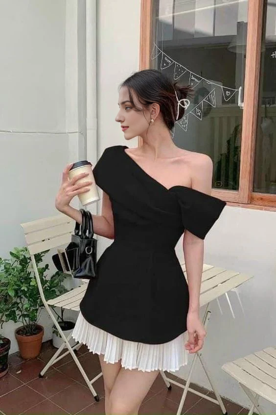 Aimishang Chic A-line Homecoming Dress Cute Birthday Party Dress Graduation Dress Short Prom Dress