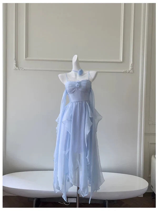 Aimishang Cute Spaghetti Straps Homecoming Dress Elegant Party Dress Summer Graduation Dress