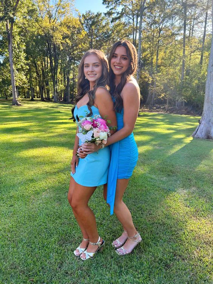 Aimishang Sweetheart Sheath Sleeveless Homecoming Dress Cute Graduation Dress Short Prom Dress Lovely Birthday Party Dress
