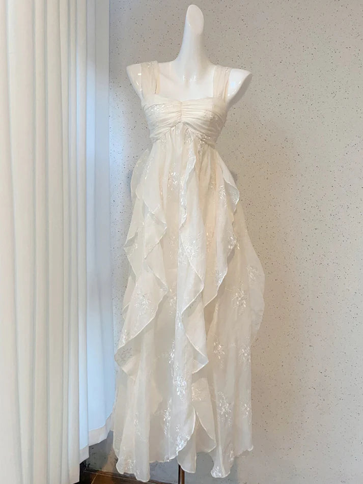 Aimishang Sweetheart Sleeveless Prom Dress Charming Evening Party Dress Chic Vacation Beach Dress