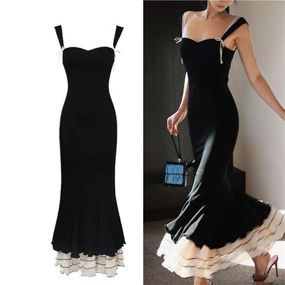 Aimishang Elegant Evening Dress Mermaid Long Prom Dress Sweet Formal Party Dress Charming Birthday Dress