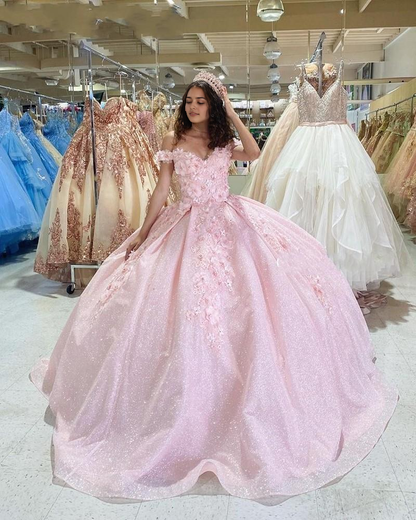 Aimishang Princess Off Shoulder Long Prom Dress With Appliques Charming Evening Party Dress