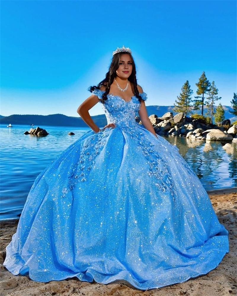 Aimishang Princess Off Shoulder Long Prom Dress With Appliques Charming Evening Party Dress