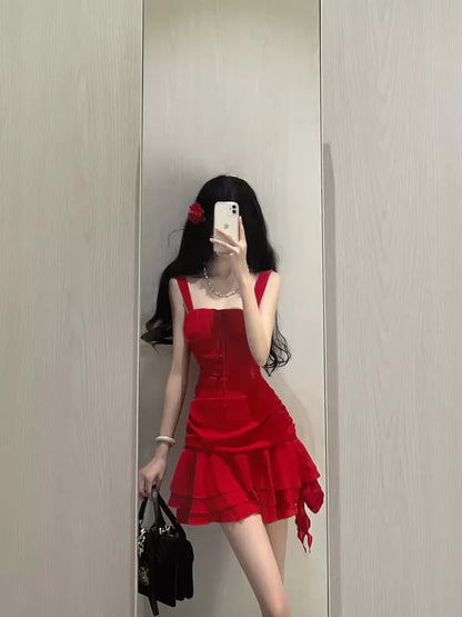 Aimishang Sweetheart A line Straps Short Prom Dress Lovely Homecoming Dress Charming Graduation Dress Cute Birthday Party Dress