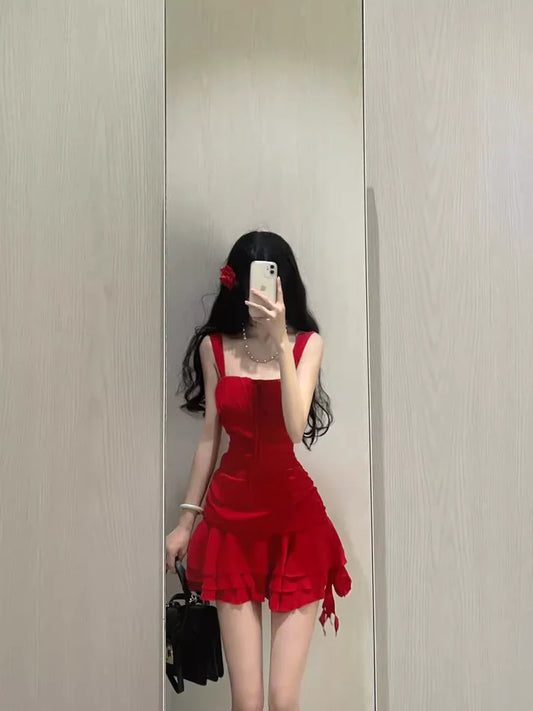 Aimishang Sweetheart A line Straps Short Prom Dress Lovely Homecoming Dress Charming Graduation Dress Cute Birthday Party Dress