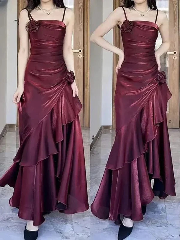 Aimishang Elegant A line Long Prom Dress Formal Dress Evening Gown Charming Party Dress