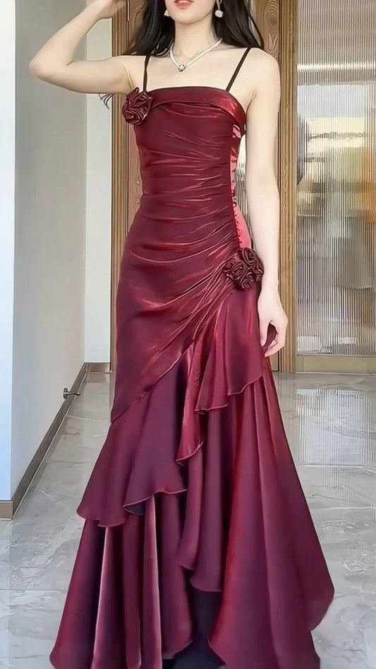 Aimishang Elegant A line Long Prom Dress Formal Dress Evening Gown Charming Party Dress