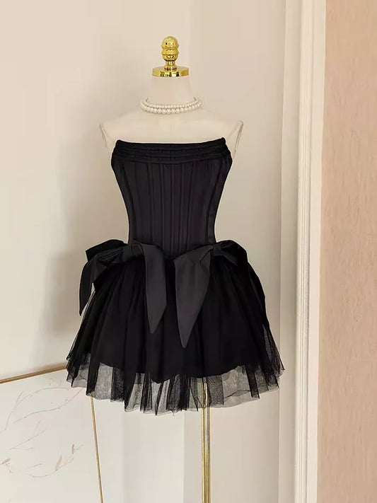 Aimishang Sweetheart A line Strapless Short Prom Dress Lovely Homecoming Dress Charming Graduation Dress Cute Birthday Party Dress