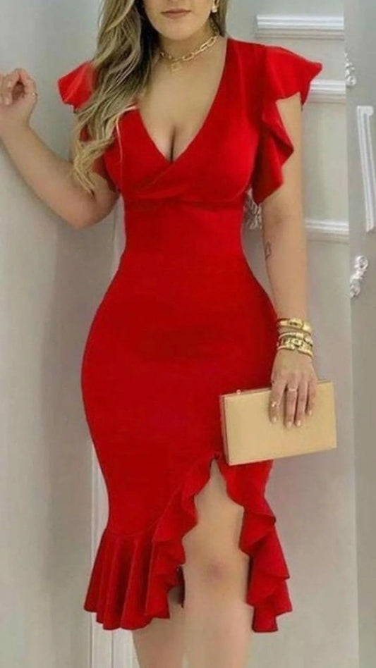Aimishang Women Sexy Bodycon Homecoming Dress Charming Birthday Party Dress Graduation Dress Short Prom Dress