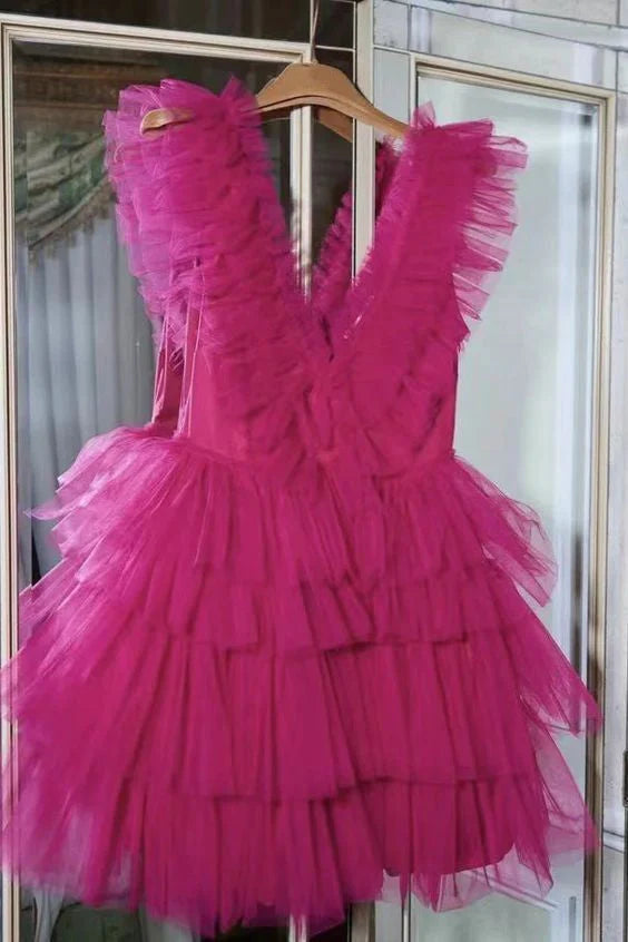 Aimishang V Neck Homecoming Dress Sweetheart Graduation Dress Charming Birthday Party Dress