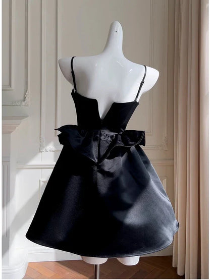 Aimishang Sweetheart A Line Spaghetti Straps Homecoming Dress Cute Graduation Dress Lovely Birthday Party Dress