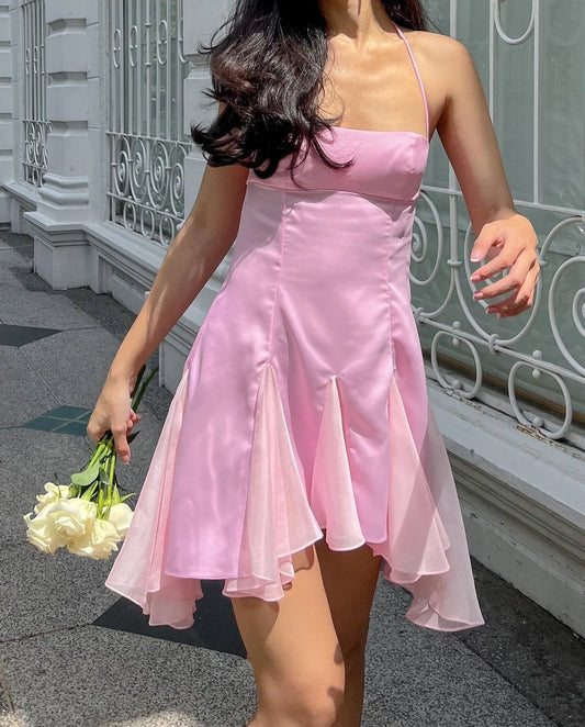 Aimishang Sweetheart A-line Homecoming Dress Cute Birthday Party Dress Graduation Dress Short Prom Dress