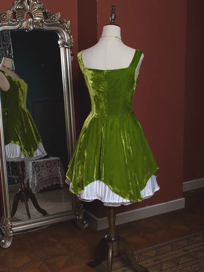 Aimishang Elegant A Line Straps Sleeveless Prom Dress Chic Homecoming Dress Lovely Party Dress Sweetheart Cocktail Dress
