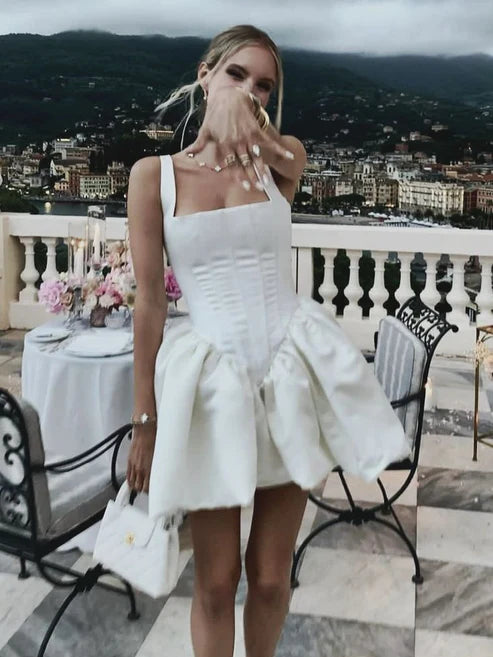 Aimishang Dress Wholesale Cute A Line Short Party Dress Simple Homecoming Dress