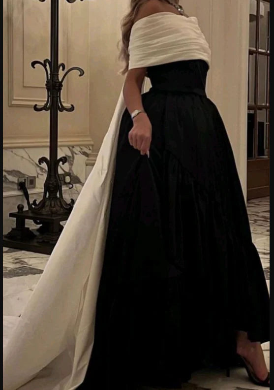 Aimishang Elegant A Line Off Shoulder Long Prom Dress Charming Evening Party Dress Women's Dresses