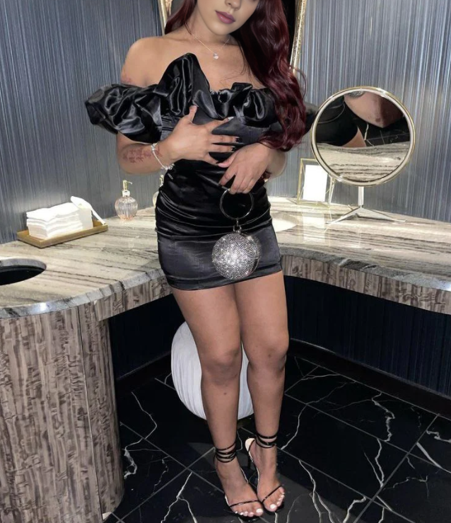 Aimishang Charming Off Shoulder Homecoming Dress Sweetheart Birthday Party Dress Graduation Dress Short Prom Dress