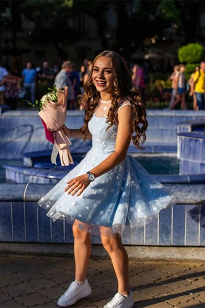 Aimishang Sweetheart A Line Homecoming Dress Lovely Graduation Dress Short Prom Dress Birthday Party Dress