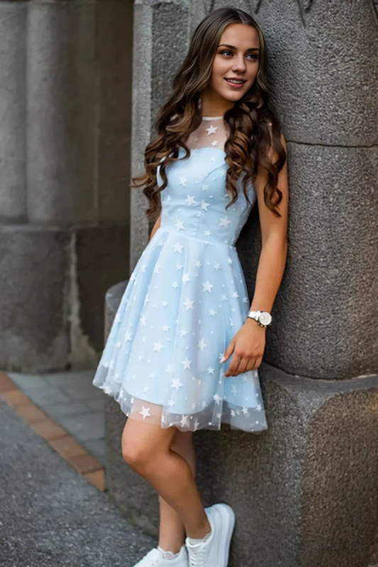 Aimishang Sweetheart A Line Homecoming Dress Lovely Graduation Dress Short Prom Dress Birthday Party Dress