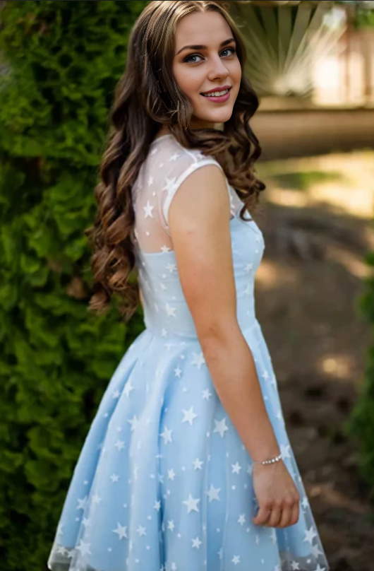 Aimishang Sweetheart A Line Homecoming Dress Lovely Graduation Dress Short Prom Dress Birthday Party Dress