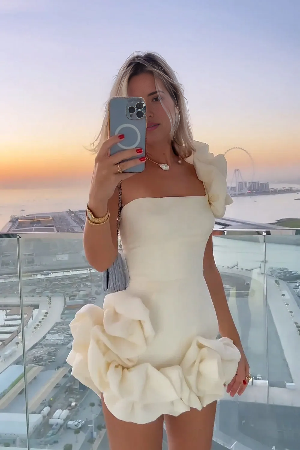 Aimishang Sweetheart One Shoulder Bodycon Homecoming Dress Charming Graduation Dress Chic Birthday Party Dress