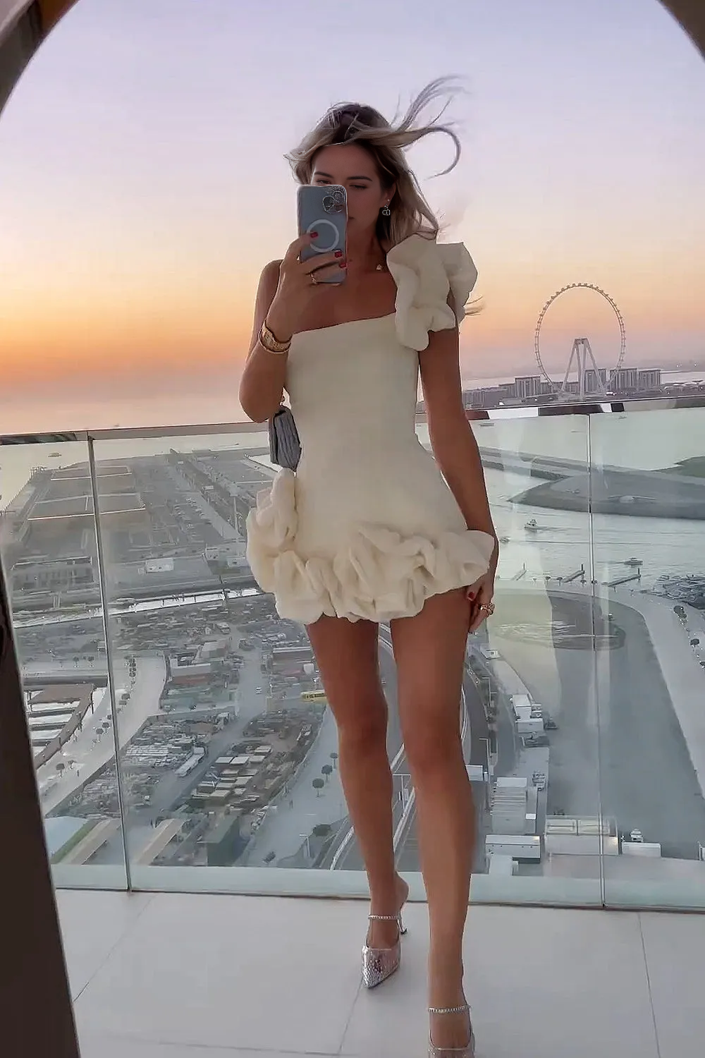 Aimishang Sweetheart One Shoulder Bodycon Homecoming Dress Charming Graduation Dress Chic Birthday Party Dress
