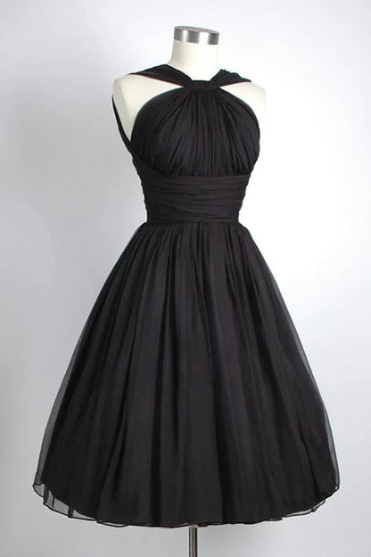 Aimishang Vintage A Line Sleeveless Homecoming Dress Simple Graduation Dress Short Prom Dress Birthday Party Dress