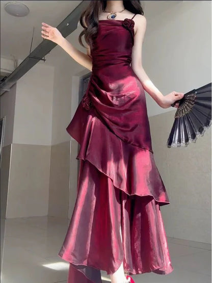 Aimishang Elegant A line Long Prom Dress Formal Dress Evening Gown Charming Party Dress