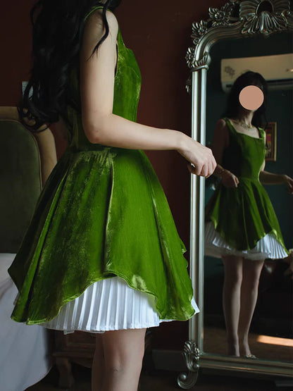Aimishang Elegant A Line Straps Sleeveless Prom Dress Chic Homecoming Dress Lovely Party Dress Sweetheart Cocktail Dress