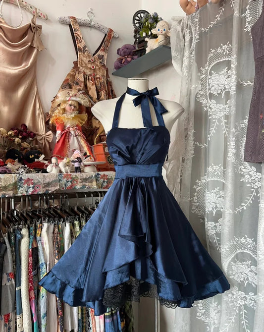 Aimishang Elegant A Line Sleeveless Prom Dress With Lace Chic Homecoming Dress Lovely Party Dress Sweetheart Cocktail Dress