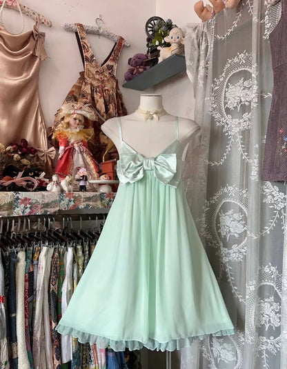 Aimishang Elegant A Line Sleeveless Prom Dress With Bow Chic Homecoming Dress Lovely Party Dress Sweetheart Cocktail Dress