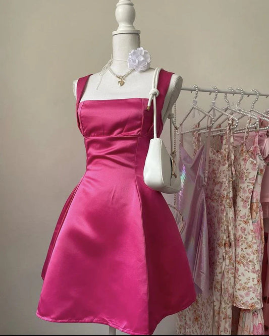Aimishang Sweetheart A Line Sleeveless Short Prom Dress Cute Homecoming Dress Lovely Birthday Party Dress