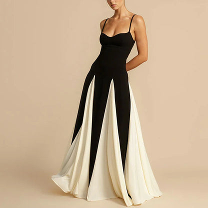 Aimishang Elegant Spaghetti Strap Maxi Dress Long Prom Dress Charming Evening Party Dress Women's Dresses