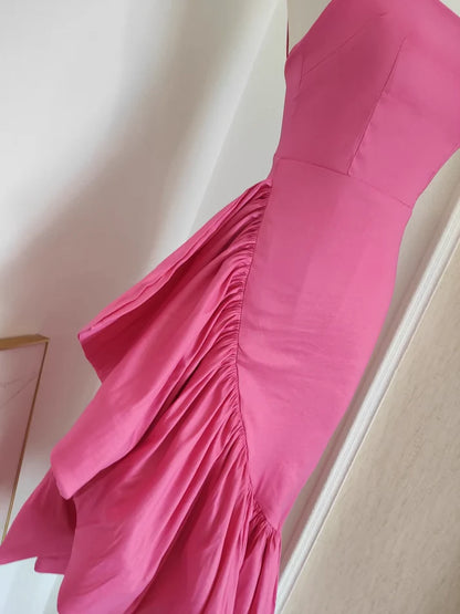 Aimishang Sweetheart Sheath Spaghetti Straps Vacation Dresses Lovely Homecoming Dress Charming Graduation Dress Cute Birthday Party Dress
