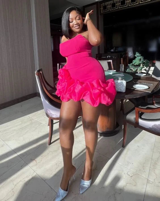 Aimishang Dress Wholesale Off Shoulder Short Formal Gown Homecoming Dress Charming Party Dress