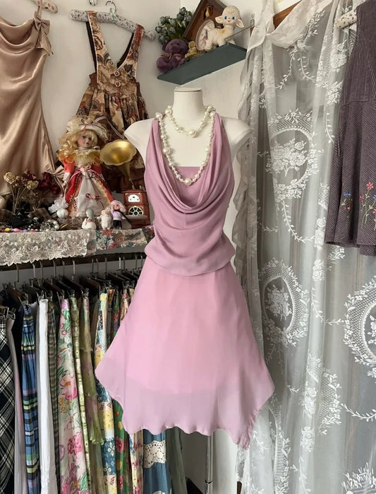 Aimishang Elegant A Line Sleeveless Prom Dress Chic Homecoming Dress Lovely Party Dress Sweetheart Cocktail Dress No With Neck accessories