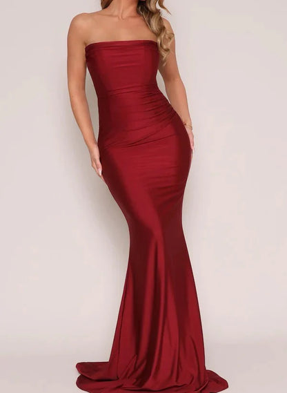 Wholesale Off Shoulder Mermaid Long Bridesmaid Dresses Elegant Evening Party Dress