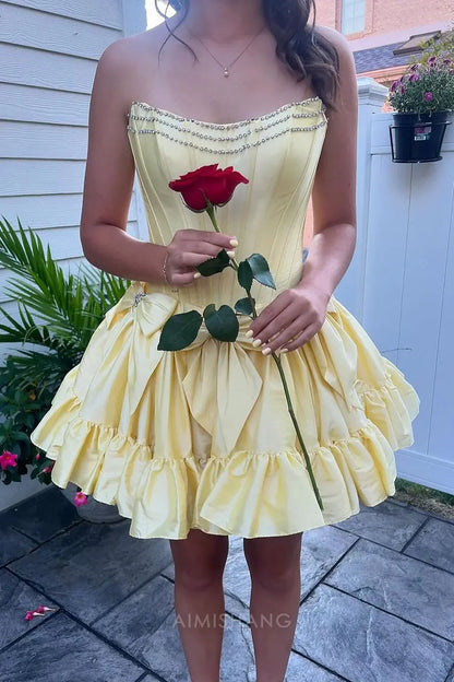 Aimishang Cute A Line Homecoming Dress Charming Party Dress Summer Graduation Dress Short Prom Dress