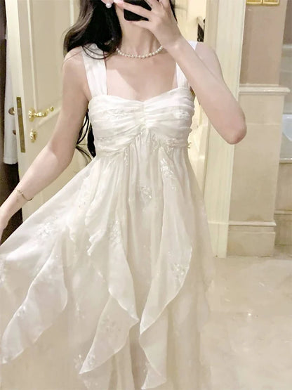 Aimishang Sweetheart Sleeveless Prom Dress Charming Evening Party Dress Chic Vacation Beach Dress
