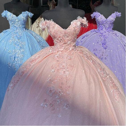 Aimishang Princess Off Shoulder Long Prom Dress With Appliques Charming Evening Party Dress