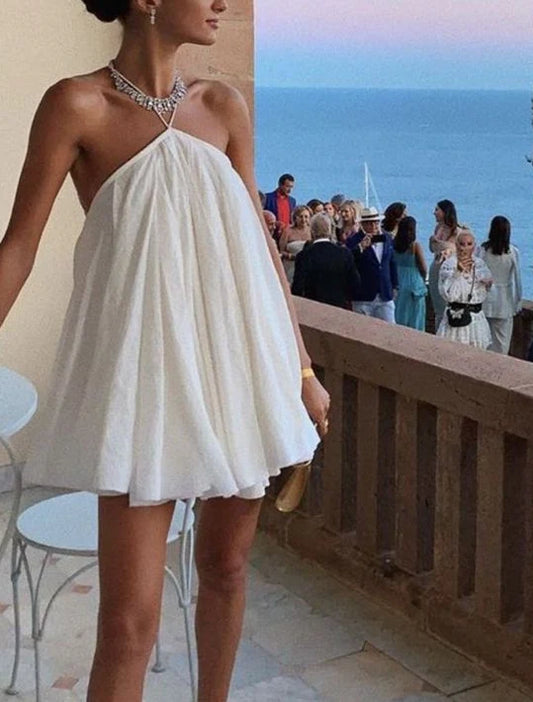 Aimishang Sweetheart A Line Homecoming Dress Cute Graduation Dress Simple Beach Dress Birthday Party Dress