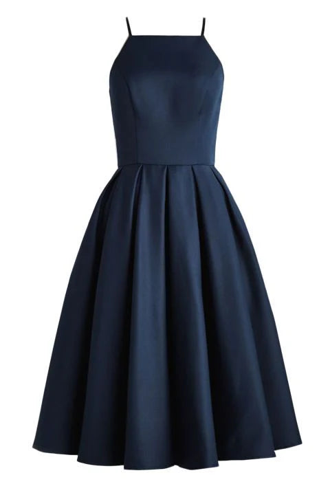 Aimishang Simple Spaghetti Straps Homecoming Dress Short Party Dress Summer Graduation Dress Cocktail Dress